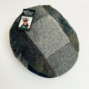 NWT Mucros Weavers Trinity Wool Irish Patch Cap